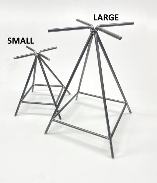 Vertical Fire Pit Grate WP Campfire Teepee, Patio, Kiva, Chiminea, BBQ Outdoor Fire, Wood Stacker, Outdoor Cooking Stand, Weldpress Fabrication Leicester