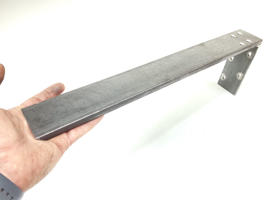 Support Countertops on Knee Walls, Brackets for Kitchen Island Countertops, Stone or Wood Desks, Breakfast Bars, Support Granite, Quartz, Natural Stone, Concrete, Floating Shelf Metal Brackets, Heavy Loads Bracket, Hidden Island Countertop Bracket