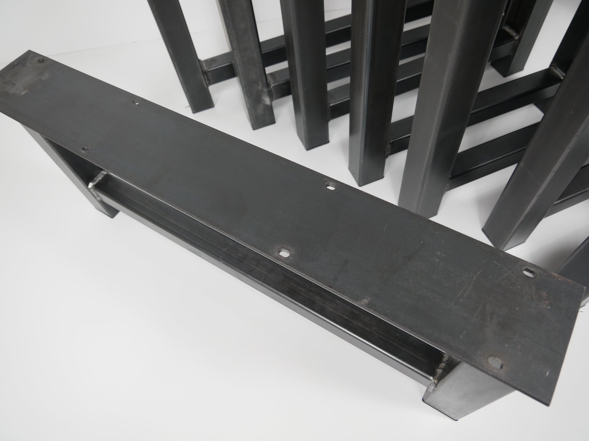 Heavy Duty Metal Table Leg Dining Coffee Bench Console Bar Office Desk Box Section Steel Rustic Square Rectangle A Frame Industrial, Weldpress Fabrication, Leicester Fabrication