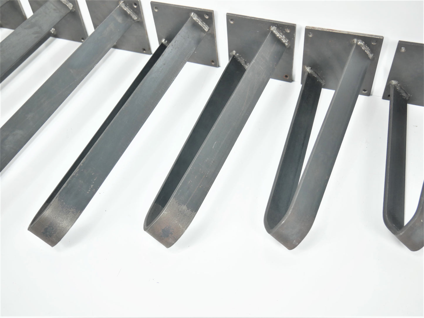 Custom Size Table Leg Flat Bar Bench Desk Heavy Duty Metal Base Counter Top Furniture Feet Cabinet Industrial Style Low Coffee Dining Rustic, Weldpress Fabrication, Leicester Fabrication