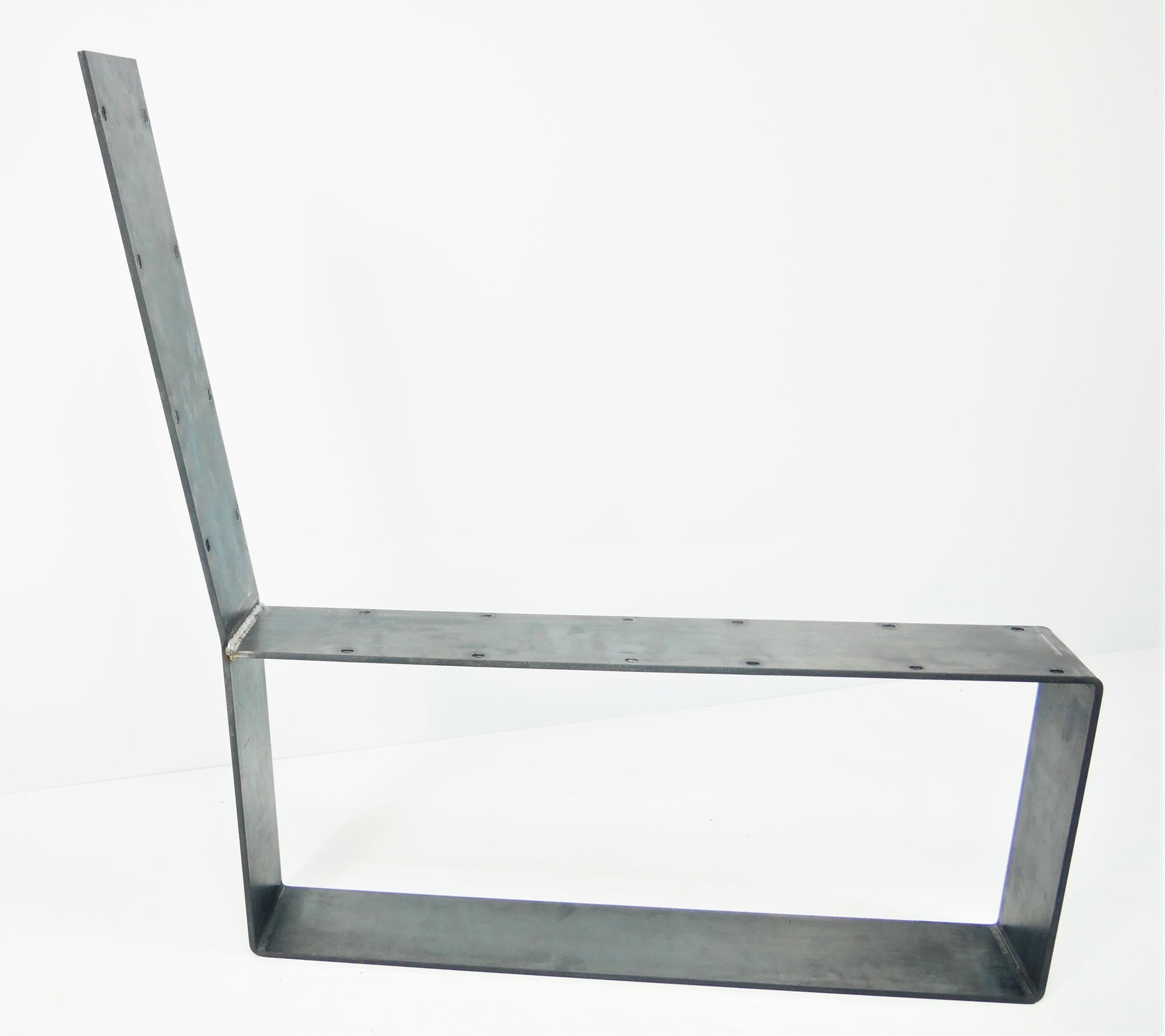 Garden Sofa Seat End Bench Leg Rustic Industrial Style Scaffold Board Furniture Outdoor, Weldpress Fabrication, Leicester Fabrication