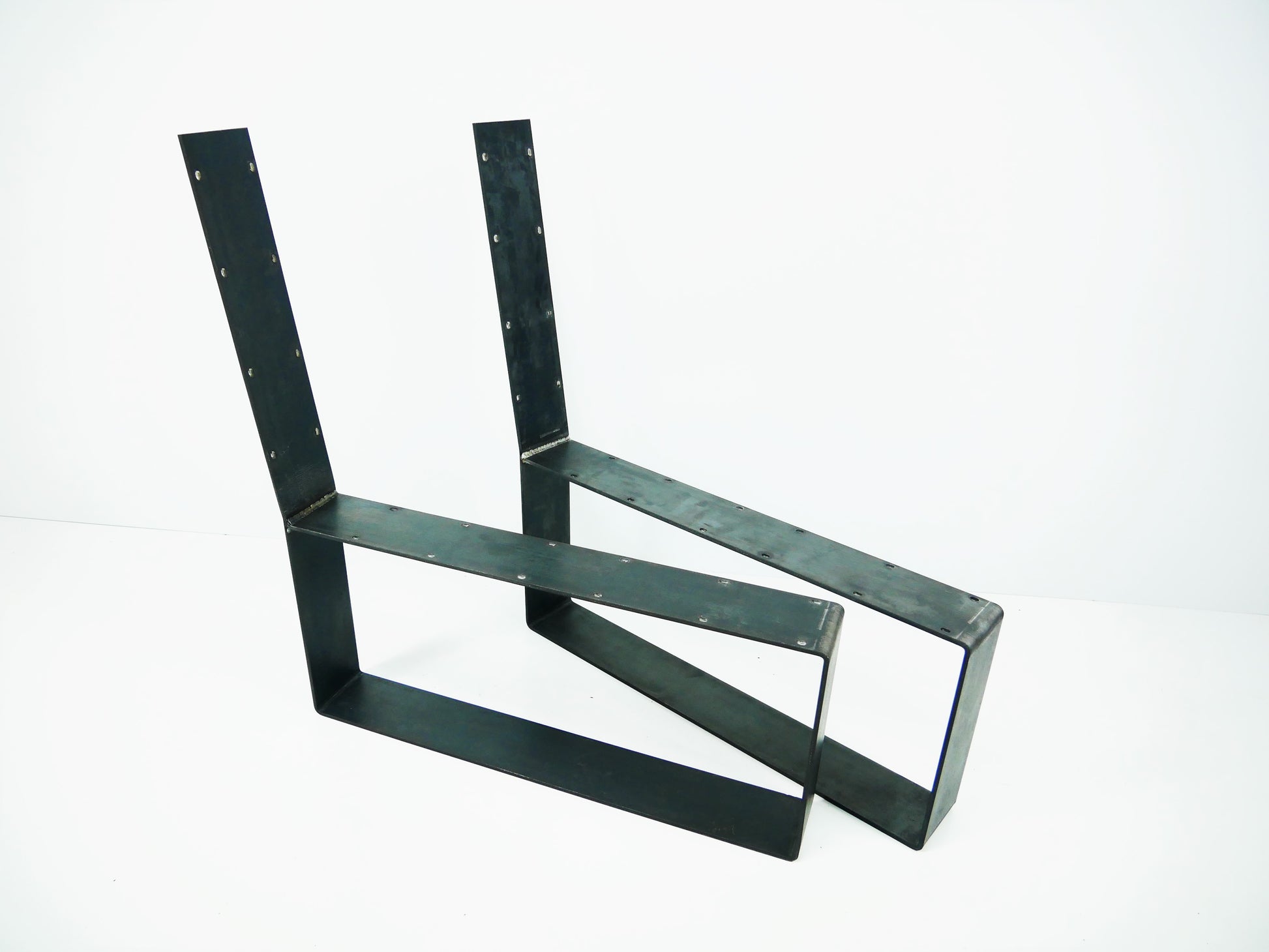 Garden Sofa Seat End Bench Leg Rustic Industrial Style Scaffold Board Furniture Outdoor, Weldpress Fabrication, Leicester Fabrication