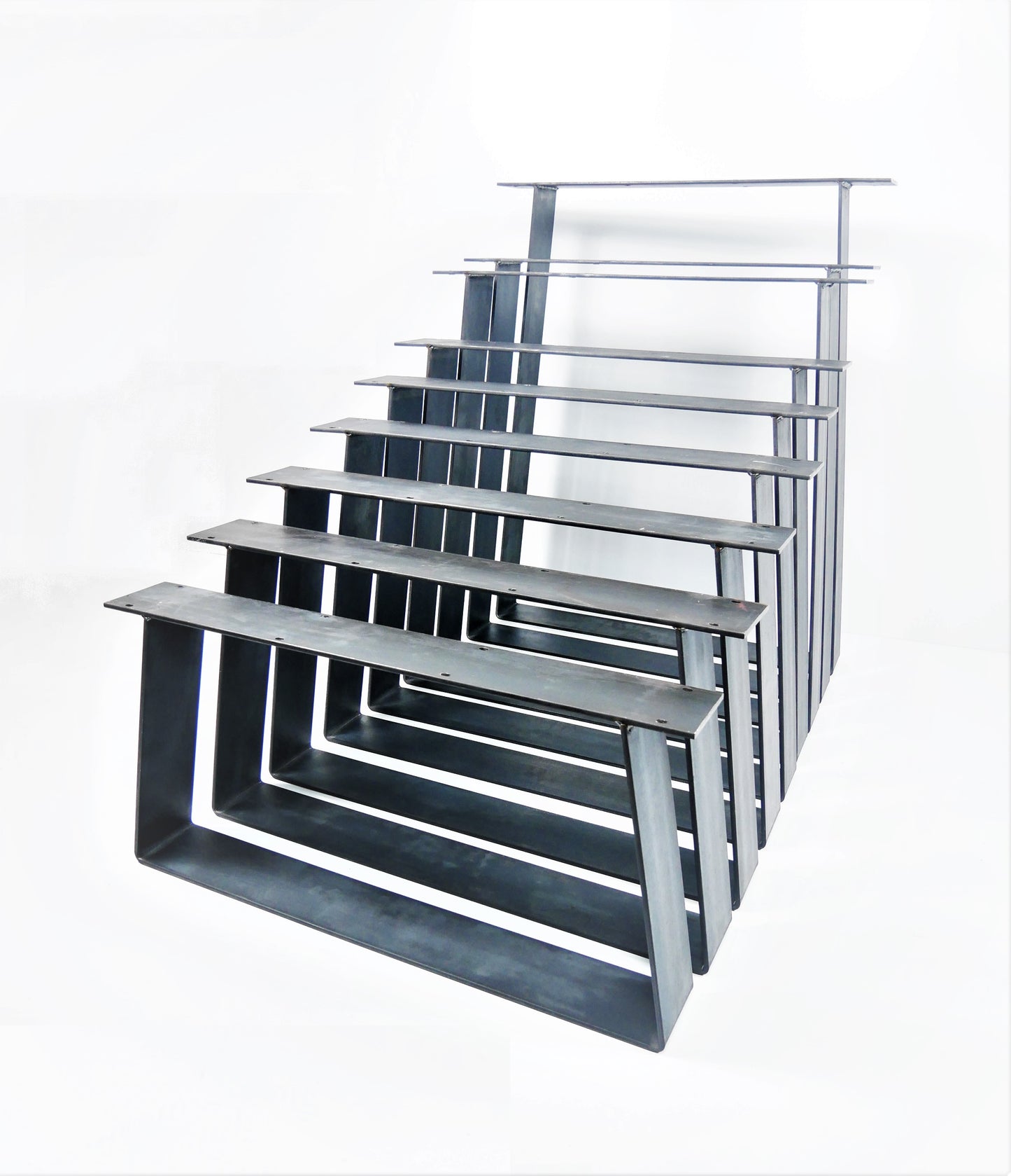 Trapezium Table Leg Bench Leg Coffee Table Stand Desk Solid Metal Frame TRTL100, Weldpress Fabrication, Leicester Fabrication