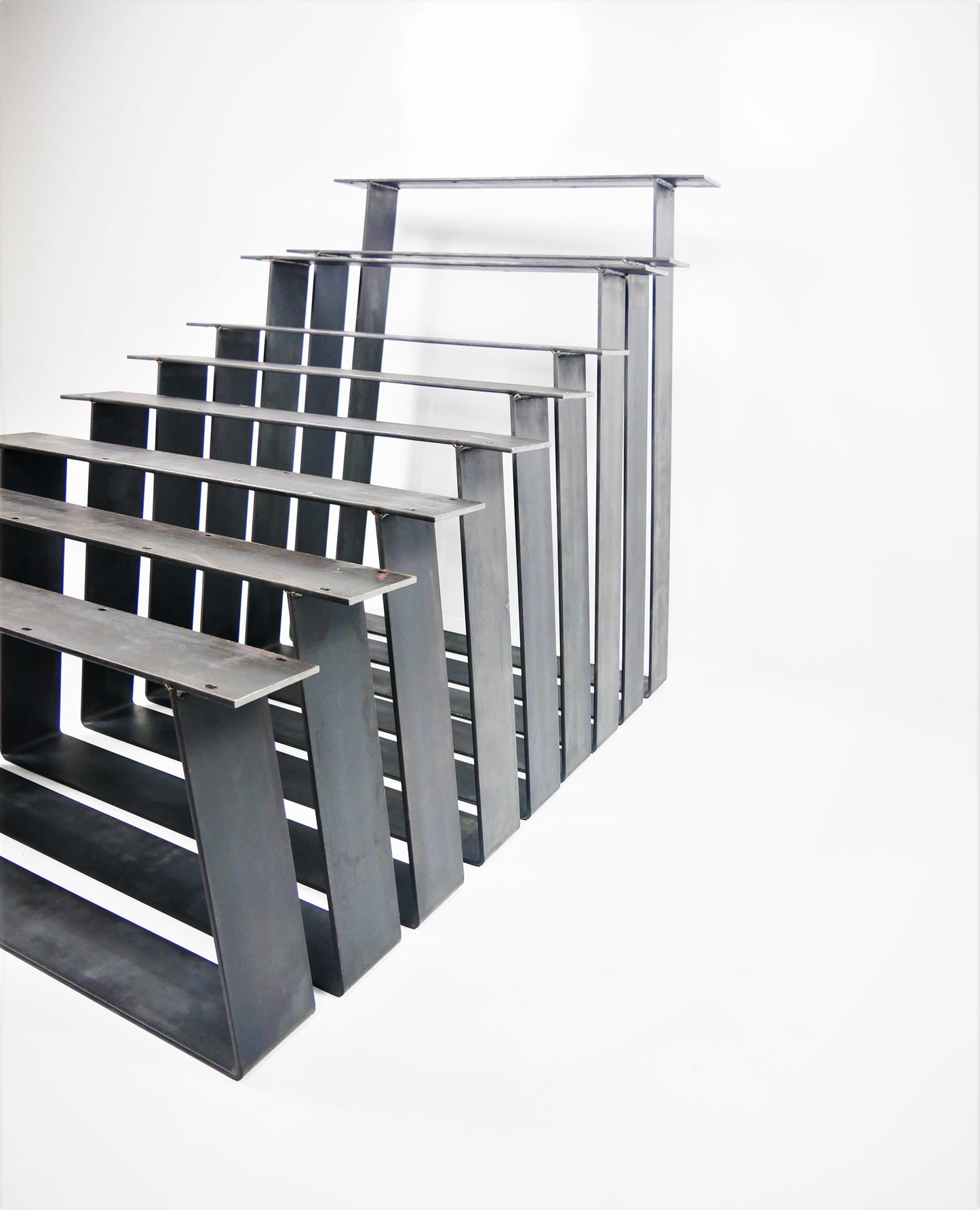 Trapezium Table Leg Bench Leg Coffee Table Stand Desk Solid Metal Frame TRTL100, Weldpress Fabrication, Leicester Fabrication
