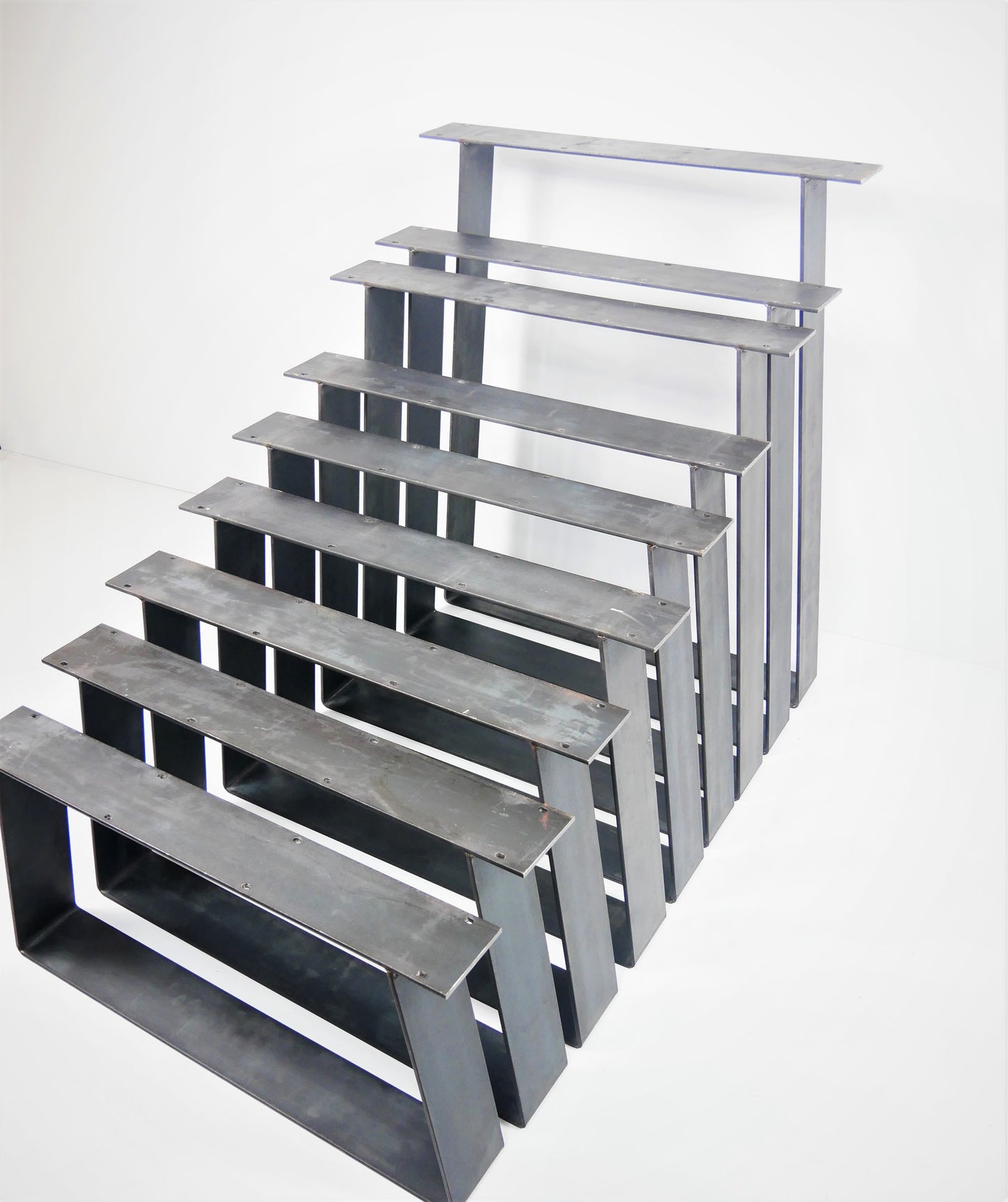 Trapezium Table Leg Bench Leg Coffee Table Stand Desk Solid Metal Frame TRTL100, Weldpress Fabrication, Leicester Fabrication