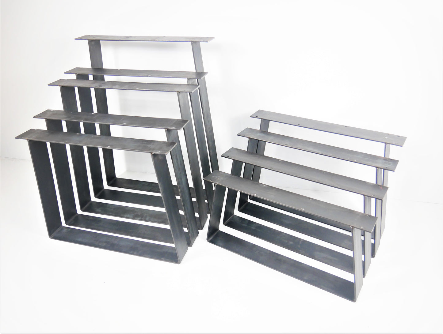 Trapezium Table Leg Bench Leg Coffee Table Stand Desk Solid Metal Frame TRTL100, Weldpress Fabrication, Leicester Fabrication