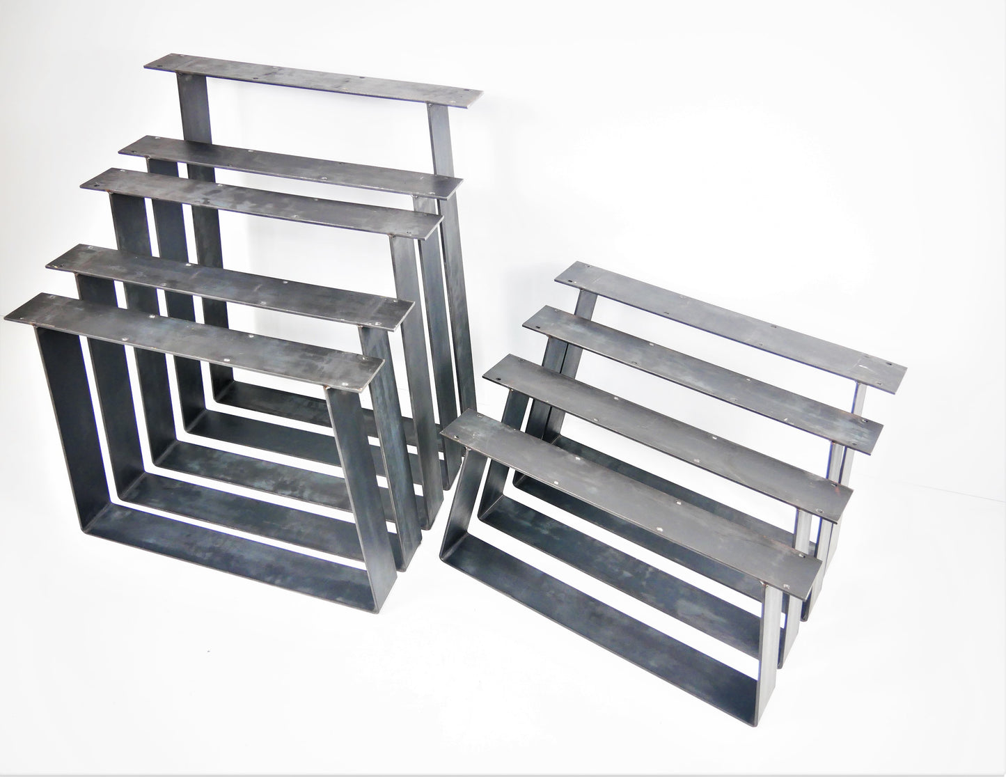 Trapezium Table Leg Bench Leg Coffee Table Stand Desk Solid Metal Frame TRTL100, Weldpress Fabrication, Leicester Fabrication