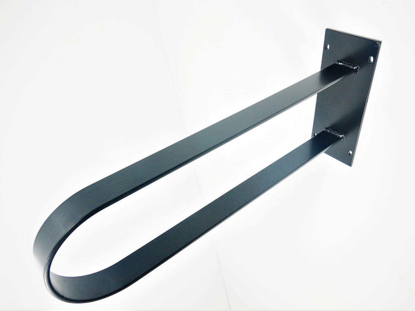 Metal Handrail, Wall Mount, Stairs, Front Steps, Garage Indoor Outdoor Deck, Safety Railing, Grab Rail, Solid Steel, Weldpress Leicester Metal Fabrication