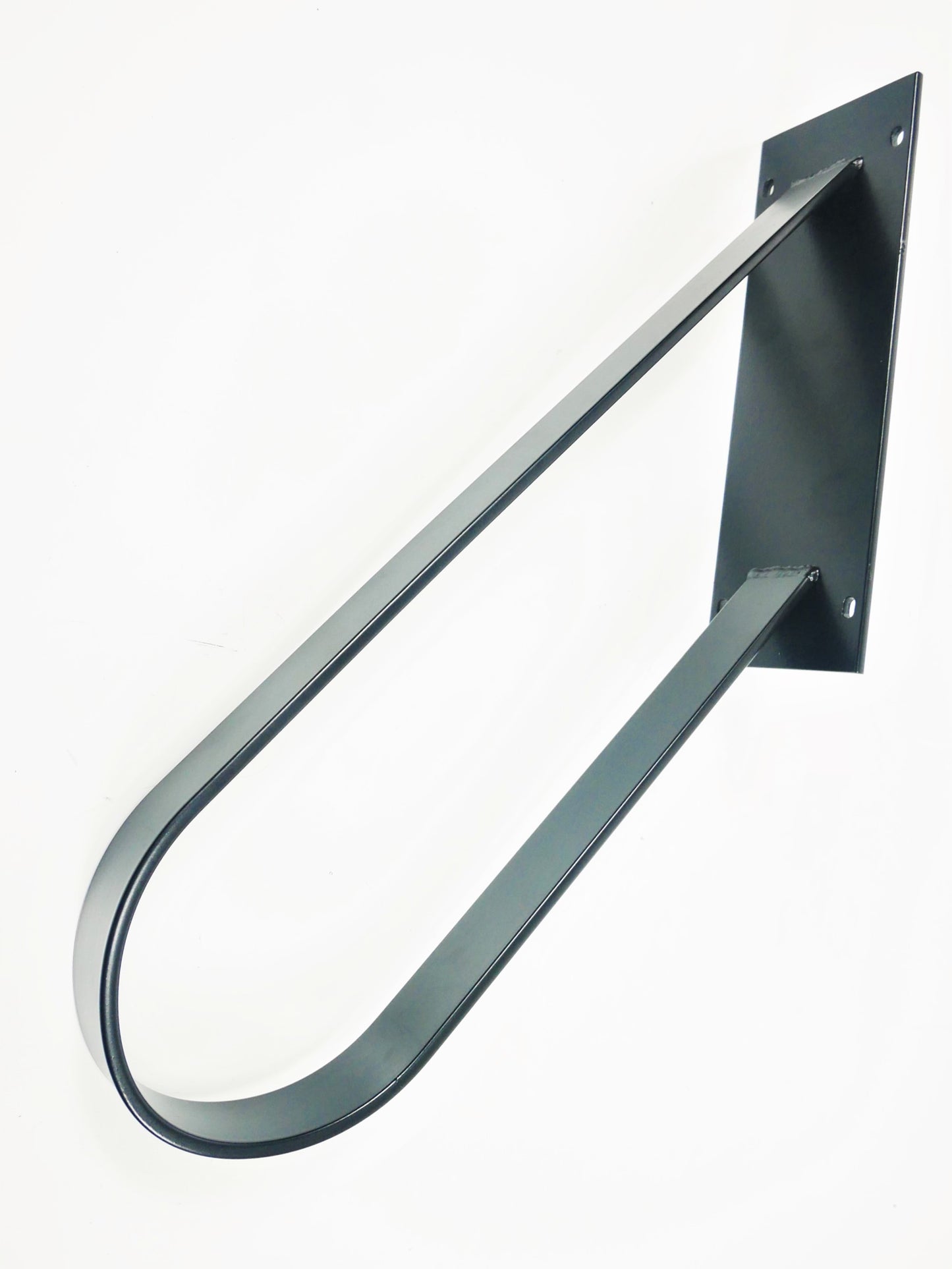 Metal Handrail, Wall Mount, Stairs, Front Steps, Garage Indoor Outdoor Deck, Safety Railing, Grab Rail, Solid Steel