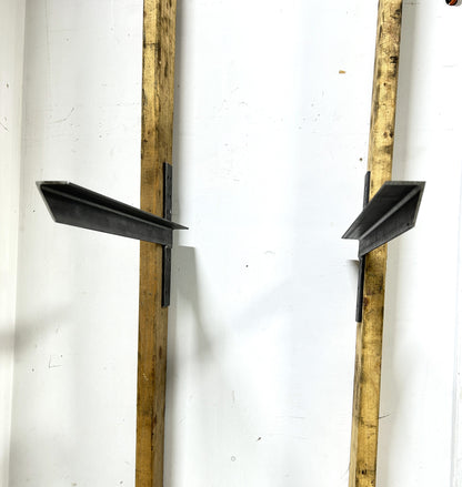 Steel Brackets for Wall Mounted Marble Sinks Floating Sink Brackets