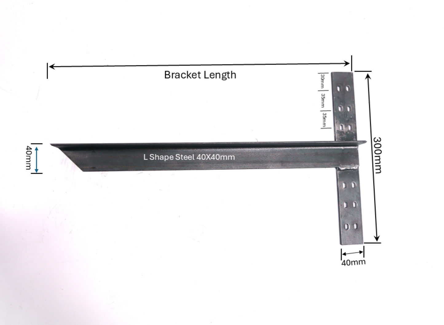 Steel Brackets for Wall Mounted Marble Sinks Floating Sink Brackets