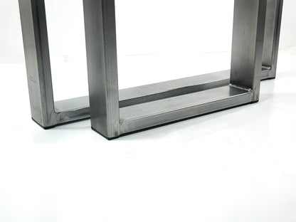 Rectangular Metal Table Leg Low Coffee Table Bench Desk Heavy Duty Stands