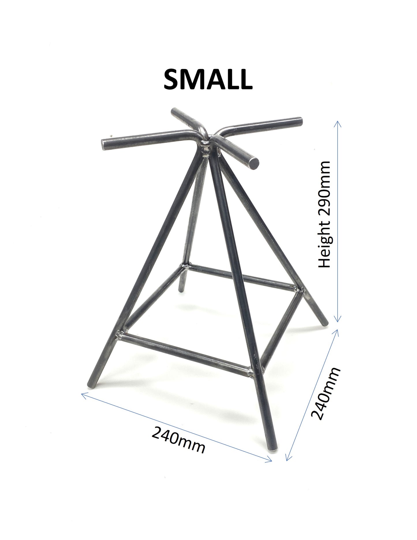 Vertical Fire Pit Grate WP Campfire Teepee, Patio, Kiva, Chiminea, BBQ Outdoor Fire, Wood Stacker, Outdoor Cooking Stand