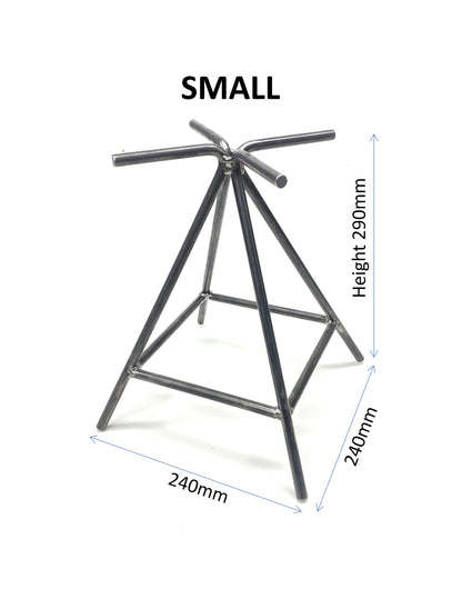 Vertical Fire Pit Grate WP Campfire Teepee, Patio, Kiva, Chiminea, BBQ Outdoor Fire, Wood Stacker, Outdoor Cooking Stand