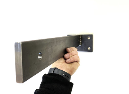 Floating Bench Metal Bracket, Heavy Duty Bench Support