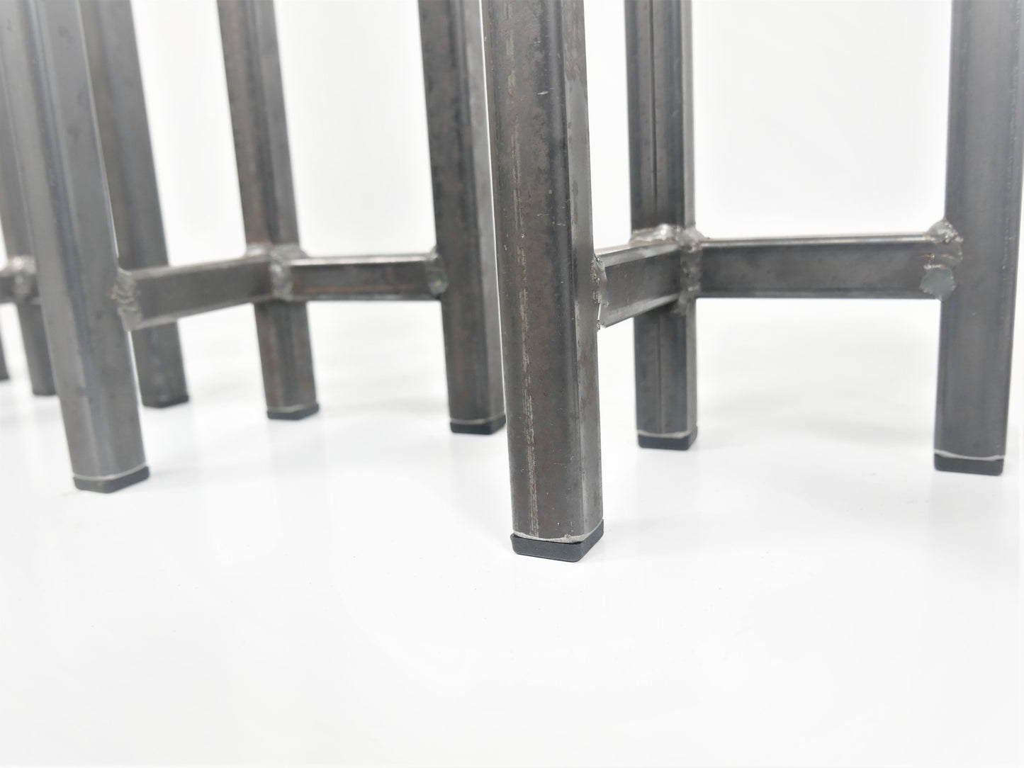 Table Leg Heavy Duty 20x20 Bench Desk Counter Top Breakfast Bar Table Furniture Feet Metal Base Cabinet Industrial Style Low Coffee Table