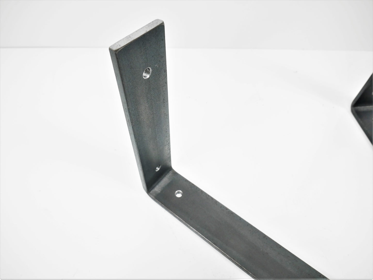 Double Shelf Bracket Heavy Duty DBR DIY Shelf Bracket Industrial Style Modern Scaffold Board Shelf Bedside Cabinet Shelving Flat Bar 40x6