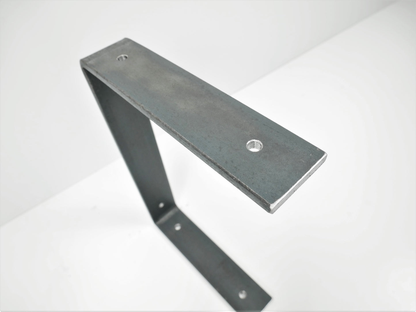 Double Shelf Bracket Heavy Duty DBR DIY Shelf Bracket Industrial Style Modern Scaffold Board Shelf Bedside Cabinet Shelving Flat Bar 40x6