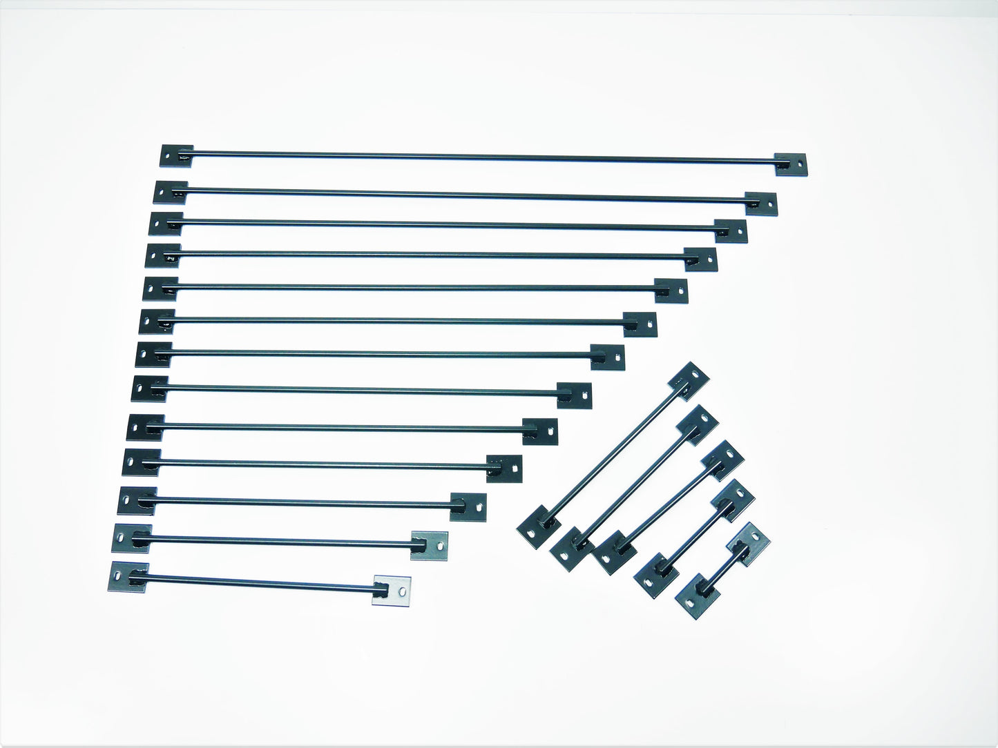 Window Security Bar Black Clutch Head Security Screw Straight Protection Garage Home Office Farm Rustic Shed Industrial Anti Taper, Weldpress Fabrication, Leicester Fabrication