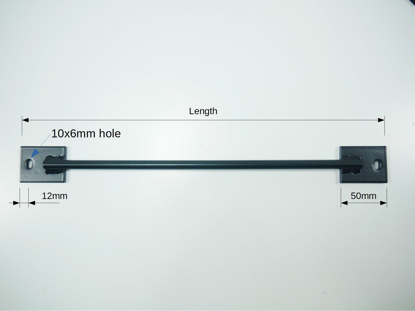 Window Security Bar Black Clutch Head Security Screw Straight Protection Garage Home Office Farm Rustic Shed Industrial Anti Taper, Weldpress Fabrication, Leicester Fabrication