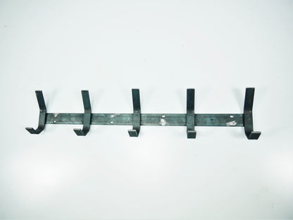  Coat Hook Rack, Wall Mounted Rack, Black Metal Coat Hooks, Bathroom Hanger, Sturdy Coat Hook, Towel Hook, Scarf Wall Hook, Robe Hook, Weldpress Fabrication, Leicester Fabrication