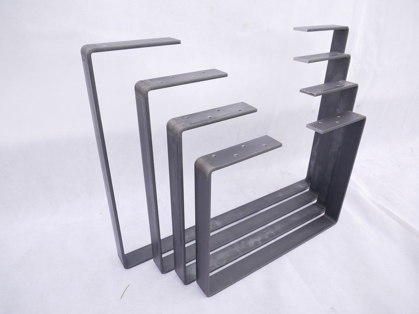 Custom Made Metal Table Leg Low Coffee Table Leg Furniture Feet Bench Desk Stands Mid Century Modern Industrial Rustic Home Hairpin Legs, Weldpress Fabrication, Leicester Fabrication